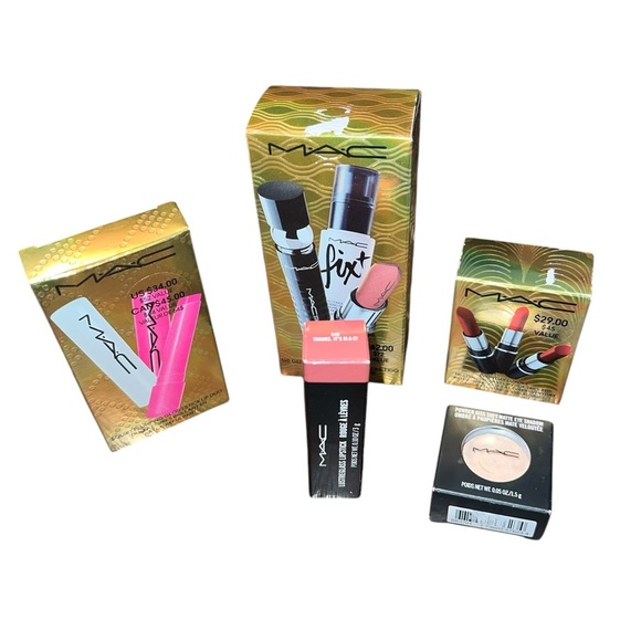 MAC Cosmetics Other - Mac Cosmetic Bundle Of 5 Lipstick And Eye Shadow
